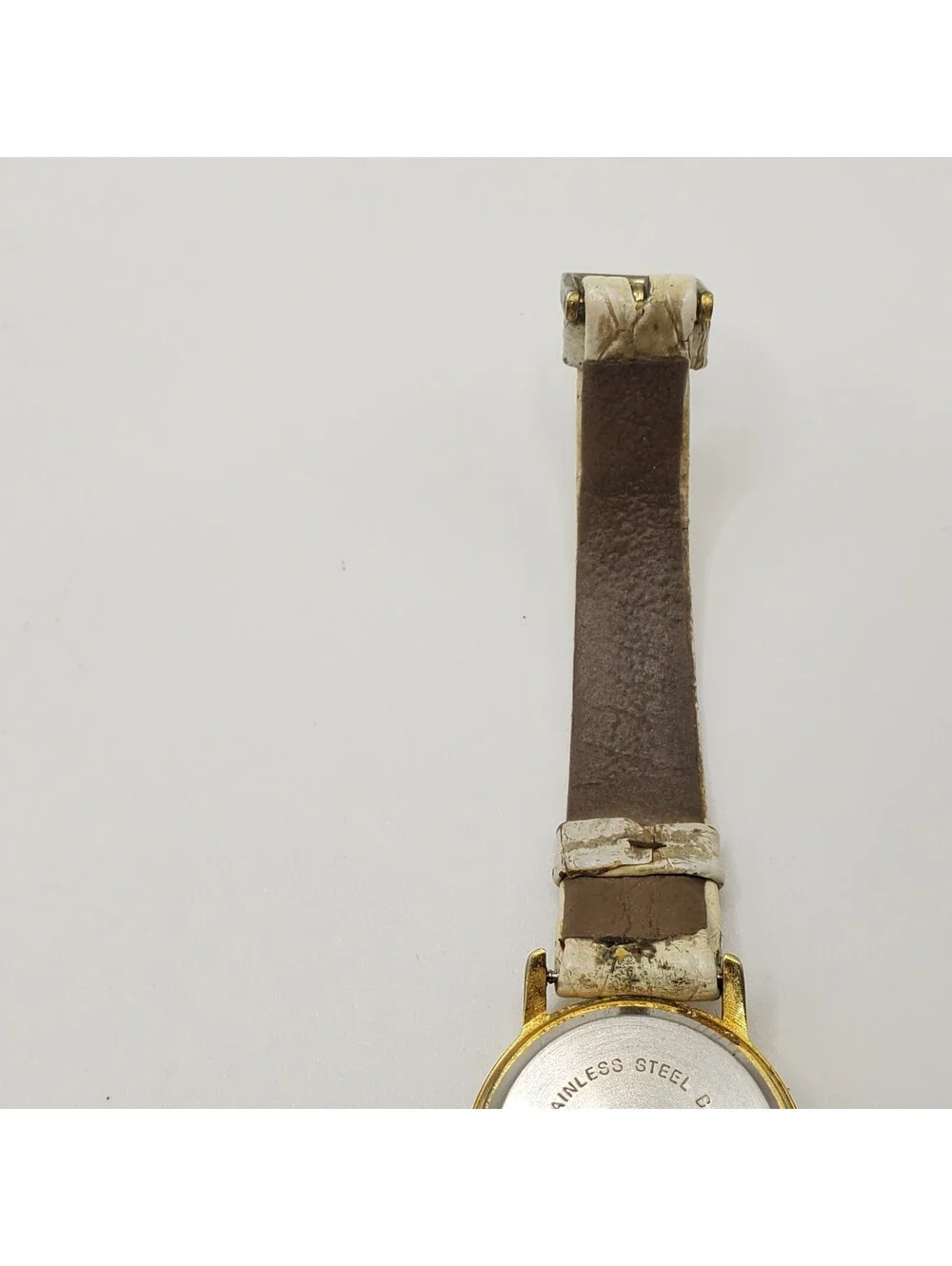 Vintage Watch-it Nelsonic Moon Phase Womens Watch Gold Tone 24mm New Battery